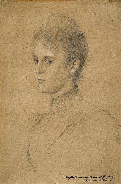 Frau Heymann by Gustav Klimt